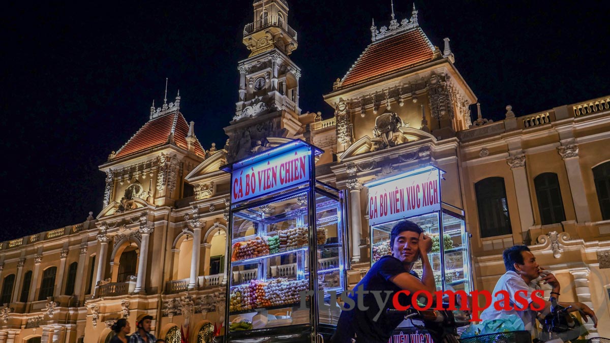 The colonial era People's Committee Building - Ho Chi Minh City